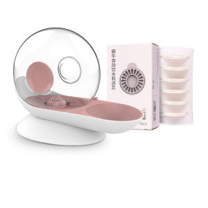 【Domicoo】Máy Uống Nước Cho Mèo 2.8L Máy Cho Ăn Tự Động Cho Thú Cưng Máy Uống Nước Cho Chó Máy Uống Nước Cho Chó Máy Lọc Nước Tuần Hoàn Máy Uống Nước Tự ĐộngBát Nước Cho Chó Mèo Hình Ốc