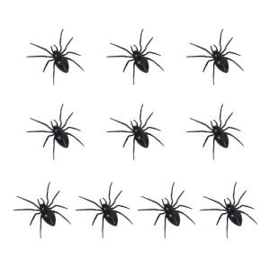 10pcs nhựa Halloween Nhện xách tay eerie decors dễ dàng thiết lập đồ dùng cho bữa tiệc Halloween cho các bên tổ chức sự kiện