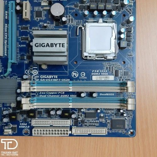 MAINBOAD GA-EG41MT-US2H SOCKET 775 DDR2 HDMI HỖ TRỢ 8GB RAM