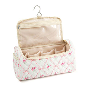 YAFEN Quilted Travel Case For Dyson Airwrap Cotton Hair Tools Travel Bag Hangable Storage Bags With Hanging Hook
