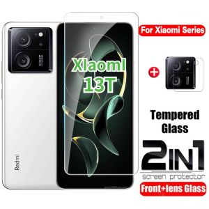 Paket Dual Tempered Glass Anti Gores untuk Xiaomi 13T/13T Pro - Pelindung Layar & Lensa