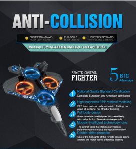 E0-22 2.4GHz RTF Remote Control Airplane Drone