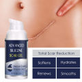 JAYSUING Advanced Silicone Scar Gel Recovery Scar Cream Scar Gel Silicone Surgical Scars C-Section Stretch Marks Acne Pox Prints Burn Repair Facial Care Gel Acne Pimples Treatment Smoothening Face Skin Care Beauty. 