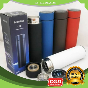 DNV - Termos Suhu Led 500ML Botol Minum Stainless Dengan Pengukur Suhu Smart Cup Temperature Display