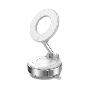 WONEW ZJ46 Vacuum Suction Magnetic Bracket Car Phone Stand Mechanical Vacuum Suction Cup Rotate 360° Strong Magnetic Adsorption Bracket Navigation Universal Holder