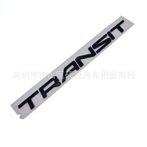 3D ABS TRANSIT Letter Car Emblem Badge Sticker For Ford New Transit Rear Trunk Body Side Exterior Auto Modification Decor Accessories