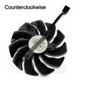 LUXURYLYN T129215SU GPU Cooler DC 12V Dual Fans Video Card Cooler Professional 4Pin Graphics Card Fans for GIGABYTE RTX2060GTX1650 1660/1660Ti Computer Cooling. 