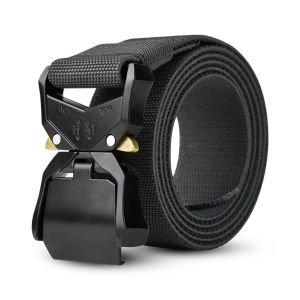 ADD STYLE | Ikat Pinggang Pria Premium Quality Model Adventure Berbahan Logam Besi Dengan Tali Dari Nylon Webbing Bisa COD