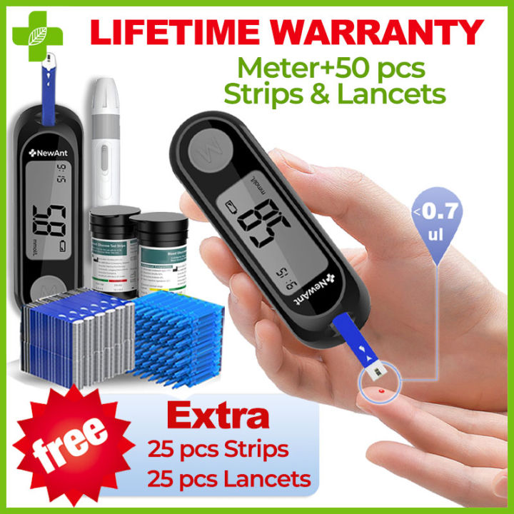 Newant Small and Portable High-precision Blood Glucose Meter, Making Blood Sugar Measurement a Breeze!