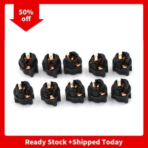 🔥🔥🔥pheebss 10pcs T5 SOCKET TWIST LOCK Instrument PANEL Cluster plug Dash Light bulb