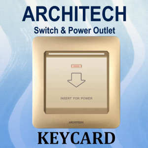 ARCHITECH INFINITY A63-K15 GOLD Sakelar - Saklar kartu