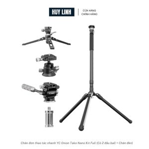 YC Onion Tako Nano Monopod Chân máy quay thao tác nhanh cho máy ảnh camera DSLR Kit #MTNCLS176