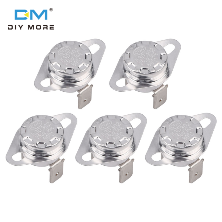 Diymore ksd302 150 độ nhiệt công tắc điều khiển nhiệt 250V 16A thường ...
