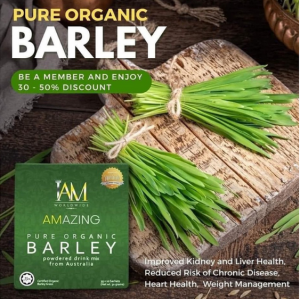 AMAZING PURE ORGANIC BARLEY Young rice powder is good for skin beauty digestion Weight loss drink
