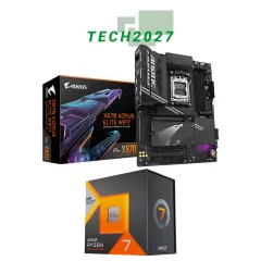 AMD Ryzen 7 7800X3D 4.2 GHz Eight-Core AM5 Processor with GIGABYTE