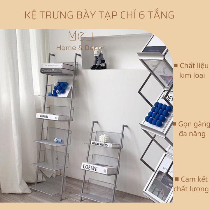 Kệ Dựa Tường Trưng Bày Tạp Chí, Giá sách Báo Studio Decor Chụp Ảnh ...
