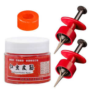 Phụ Kiện Câu Cá Dải thô câu cá thiết bị đầu cuối giải quyết PELLET bander công cụ với ban nhạc PELLET Baits bander 2 cái