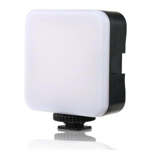 ✅100% Original Smilee Mini LED Video Light Photography Fill-in Lamp 6000K Dimmable 5W with Cold Shoe Mount Adapter