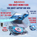 Quạt tản nhiệt laptop Memo FL08 tản khí nén turbo 2400RPM giảm nhiệt thực sự chuyên dụng cho máy tính đồ họa gaming - Đế tản nhiệt Laptop. 