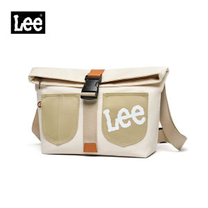LEE Retro Lightweight Fanny Pack korean style Contrast Color With 12.9” Pad Capacity Womens Shoulder Bags Sling For Weekend Adventure Work