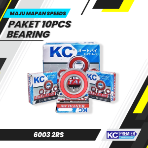 Paket Bearing 6003 2RS (isi 10 Pcs) KC Premier