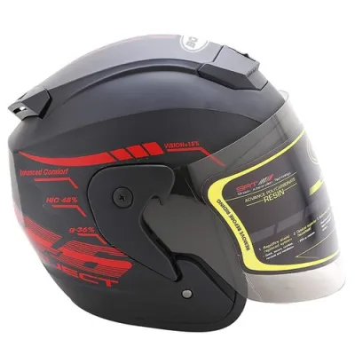 Mũ Bảo Hiểm 3/4 Có Kính Tem 46 RZX - Đủ Màu Sắc