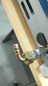 Gas joint fitting Universal Gas Cooker 8-12mm To L Type Joint Hose Connection Inlet Elbow Gas stove Accessories