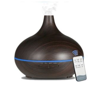 Scent Out New Upgrade 550ML wood grain air diffuser humidifier remote control delivery Reed Diffuser essential oil