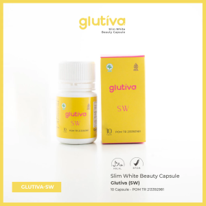 Glutiva SW by Glumory - Kapsul Sliming & Whitening Mencerahkan dan Penurun Berat Badan Pelangsing