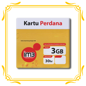 Kartu Perdana IM3 Freedom Internet 3GB | Area Jabodetabek Banten Karawang Sukabumi
