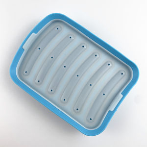 Sausage Maker Mould Silicone DIY Hot Dog Making Moulds Portable Convenient 6-grid Non-Stick Molds Baking Tools Molds