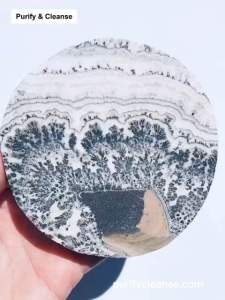 Purify & Cleanse Tranh Đá Calcite Phong Thủy Reiki Tarot Trang Trí Nhà Cửa