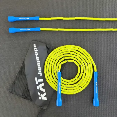 Dây nhảy chuỗi hạt dây nhảy thể thao Beaded rope KATjumprope - tay cầm ngắn
