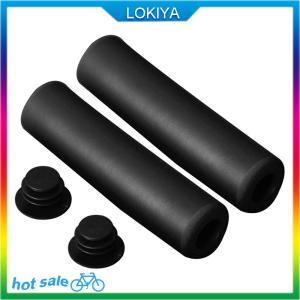 LOKIYA 1คู่ซิลิโคนจักรยานจักรยานกลางแจ้ง MTB จักรยานเสือภูเขาแฮนด์จักรยานปลอกกันลื่นสนับสนุนที่แข็งแกร่งจับชิ้นส่วนจักรยาน