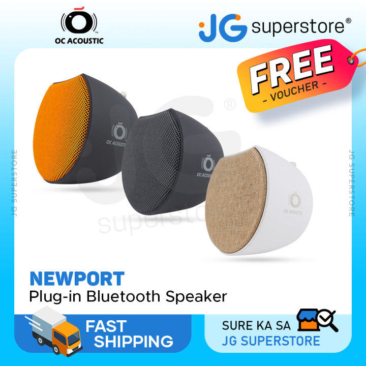 Altoparlante Bluetooth Wireless OC Acoustic Newport – Plug-In Outlet, Nuovo