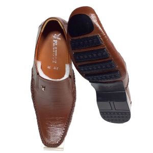 Sepatu Pantopel Pria Kulit / Sepayu Boots Dinas Kantor ScuritySatpam resleting Nyaman & Elegan
