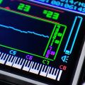 Theremin nhạc cụ tiểu thuyết và vui vẻ Geek thiết bị theremin + Quà Tặng cho bạn trai người hâm mộ âm nhạc. 