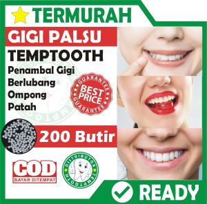 Penambal gigi berlubang 200 butir