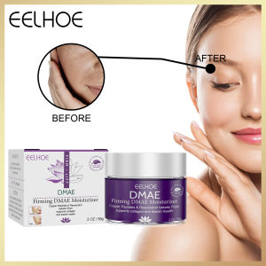 Eelhoe Anti Wrinkle Face Cream Dmae Firming Moisturizer Collagen Remove Fine Line Moisturizing Whitening Essence Improve Puffiness Shrink Pores Firming Lifting Repairing Cream(56g)