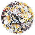 50 cái phổ biến truyện tranh Nhật Bản kaichou WA Maid SAMA Miếng dán hình hoạt hình Nhật Bản không thấm nước trang trí máy tính xách tay nhãn dán. 