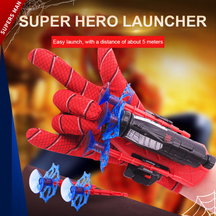 Spiderman sales launcher toy