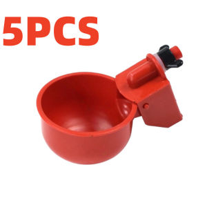 【Ready stock】5/10/20Pcs Automatic Poultry Drinker Bowl Chicken Bird Duck Water Cups Machine Hanging Drinking Bowls Water Machine Hanging Drinking Bowls Water  Bekas Minuman Ayam Burung Itik 鸡鸭饮水碗 自动喂食器
