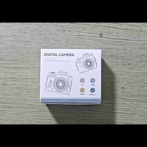 Keychain Camera 4K HD Retro Digital Camera 64MP 1.54-Inch HD Screen Portable Video Recorder with Flash Thumb Camera2026