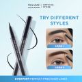 Wardah EyeXpert Perfect Precision Liner - Eyeliner Waterproof Warna Hitam dengan Aplikator Presisi Mudah Digunakan dan Lembut-Tahan Lama Hingga 12 Jam. 