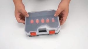 Countersink Drill Bit Set 5 6 Pcs High Speed Steel Adjustable Stop Bits For Wood Plastic Metal Drilling Chamfer Deburring Tool