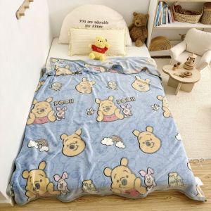 Double-Sided Fleece Baby Nap Blanket Sleeping Cover Plush Car Sofa Blanket Air Conditioning Quilt