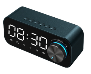 ✯BISA COD✯ Lampu Speaker Bluetooth Portable Bass Jam Alarm Clock LED Display Spiker Bluetooth Musik Box Bluetooth