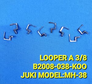 B2008-038-K00 Looper A 3/8 for JUKI Double Needle Flatbed Industrial Sewing Machine (MODEL MH-38)