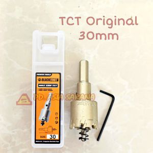 [30mm] Hole Saw TCT Besi 30 mm BLACKFOOT Mata Bor Lubang Holesaw ORI PT.3.8.30TCT