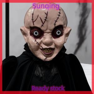 SQ Stationery [Flash Sale] Halloween kinh dị Ma Quỷ Mặt Nạ Bí Ngô mặt nạ vui nhộn cosplay roleplay Mặt nạ Quỷ Khủng Bố lễ hội bên trang phục đạo cụ